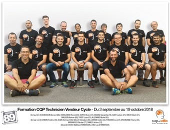 89 ème promotion : CQP Technicien Cycle