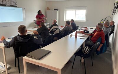 Formation Casques et Antivols pour nos stagiaires en  formation Technicien Vendeur Cycle